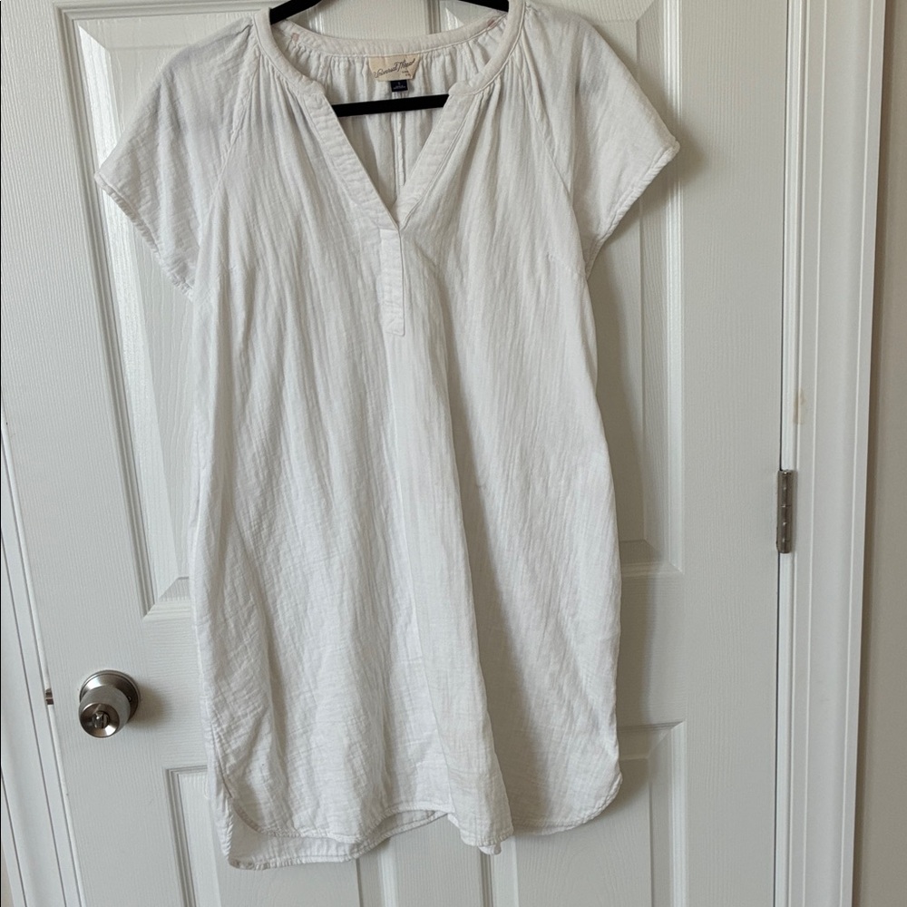 Universal Thread White Swim Coverup